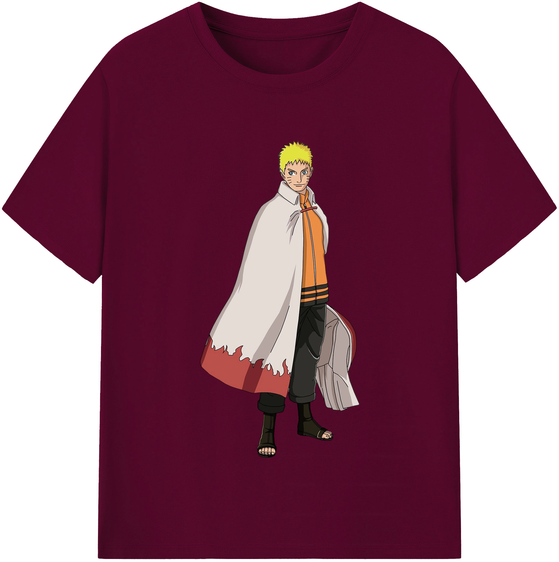 （画像用） NARUTO -ナルト- うずまき ナルト Uzumaki Naruto レディースカジュアルプリントTシャツ（綿100％）
